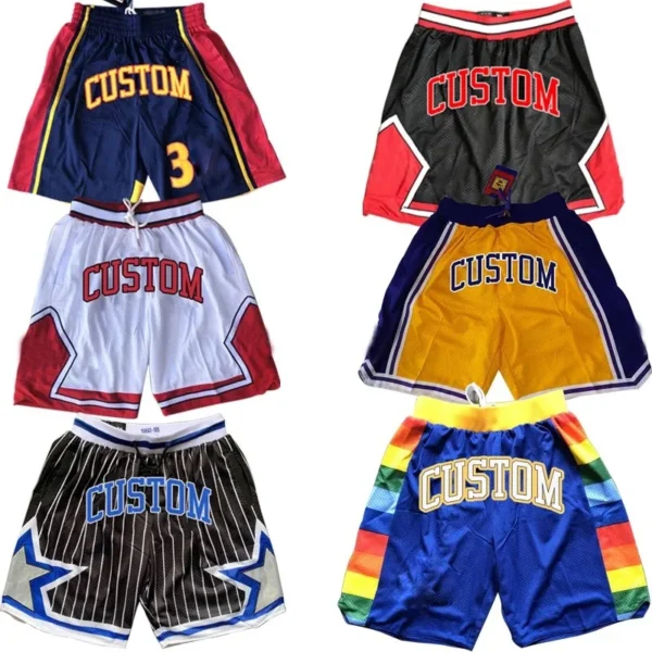 Basketball shorts Jersey pallets
