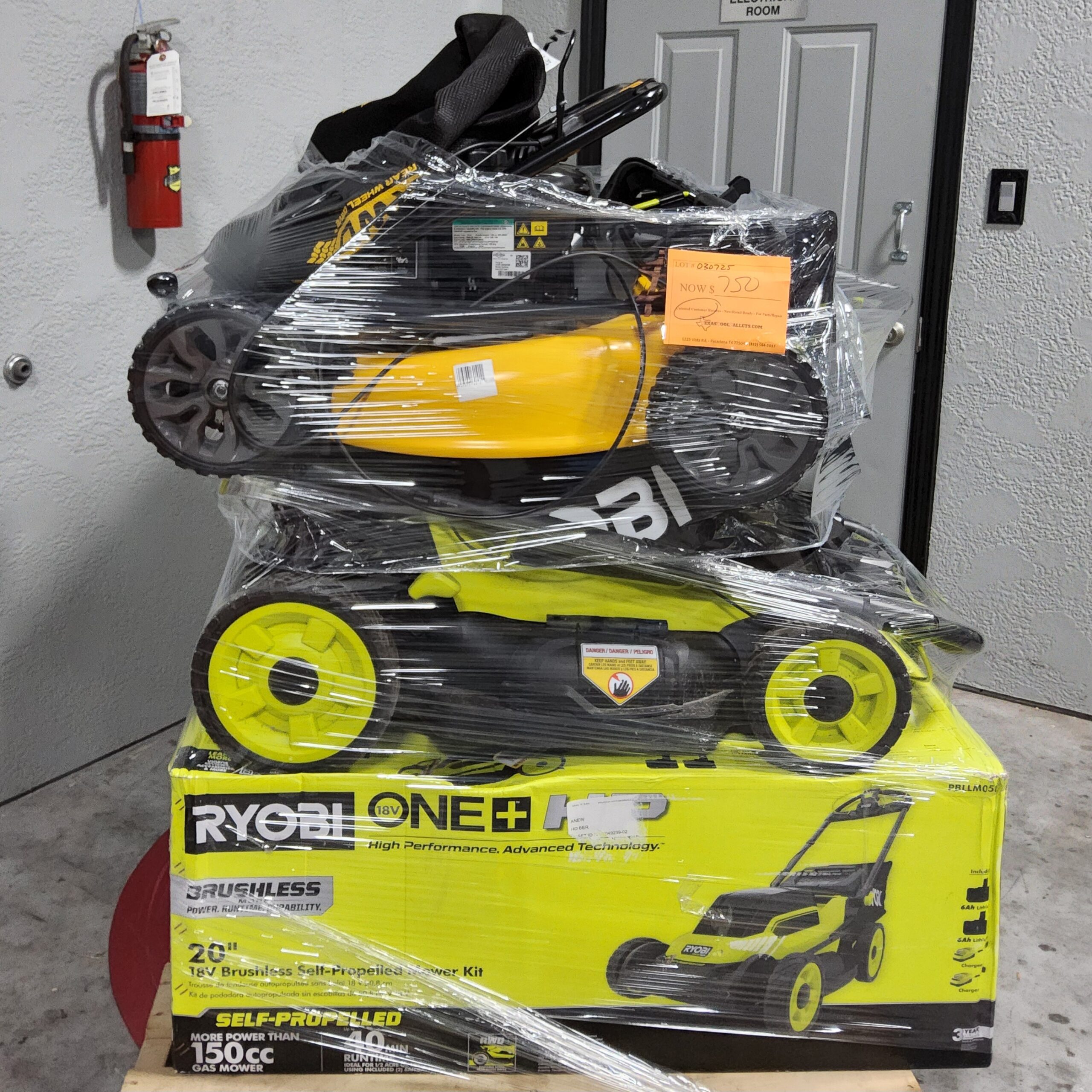 20250708_110429-scaled-1.jpg Lawn mower pallets for sale - Image 1