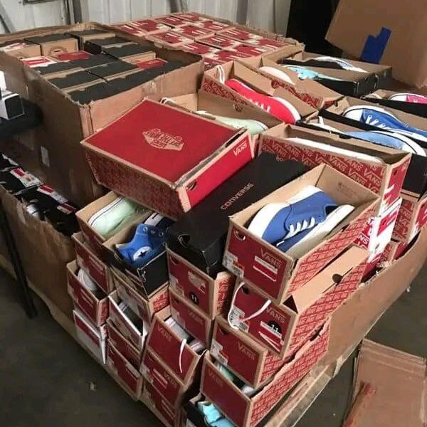 Mixed shoes pallets for sale