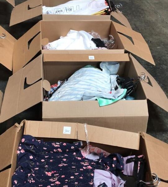 Northstorm clothing pallets for sale