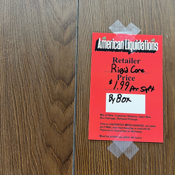 ALLURE VINYL RIGID CORE FLOORING SOLD BY BOX (LIMITED SUPPLY)