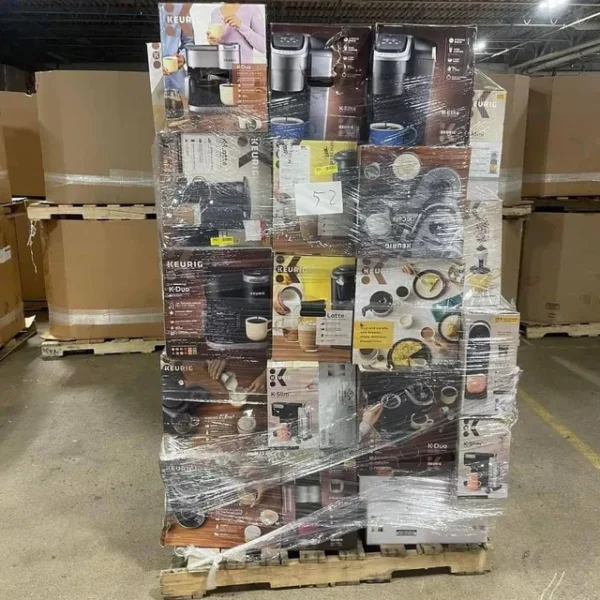 Wholesale Coffee Machine Liquidation Pallets